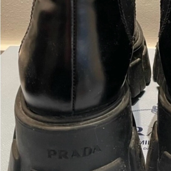 Prada chunky Chelsea boot - Picture 10 of 12